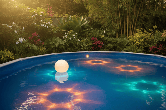 How to Choose Solar Pool Lights for above ground pools