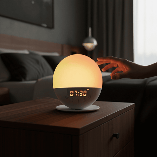 Smart Sunrise Alarm Clock With Bluetooth Speaker