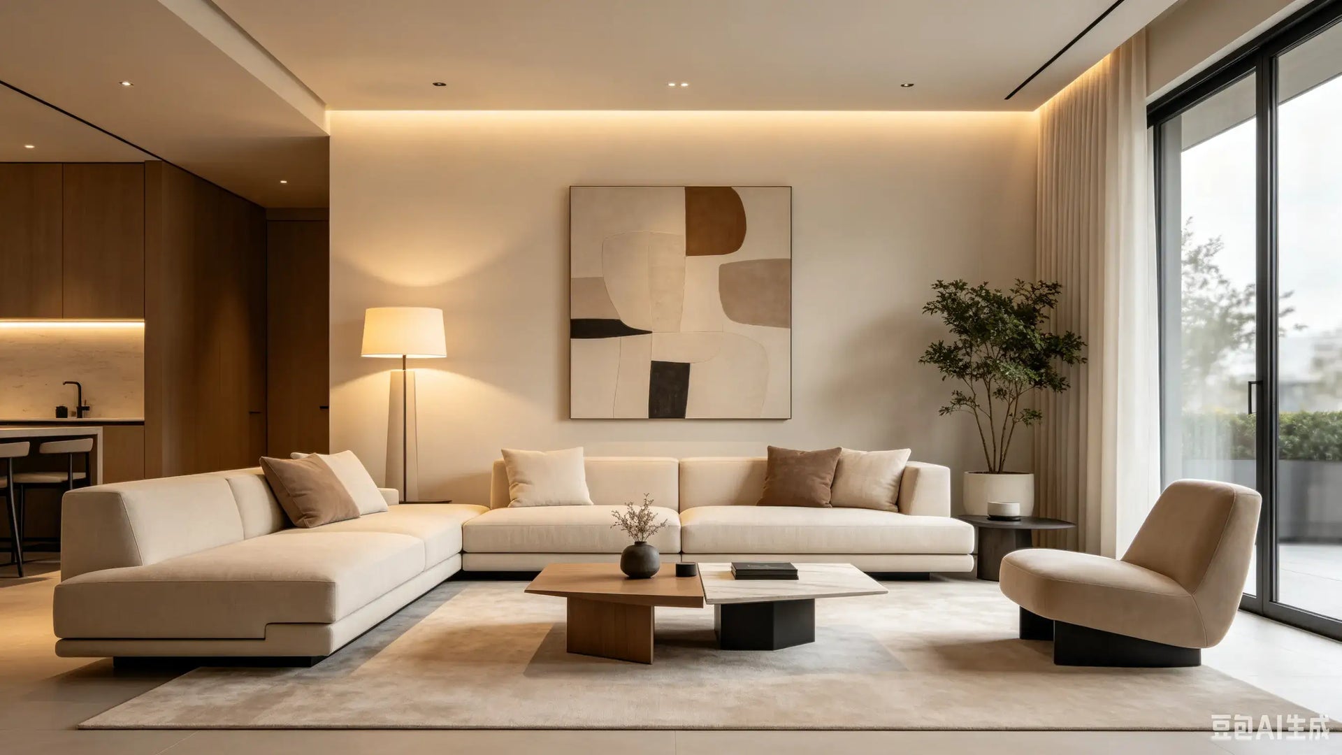 Light Up Your Warm Living Space