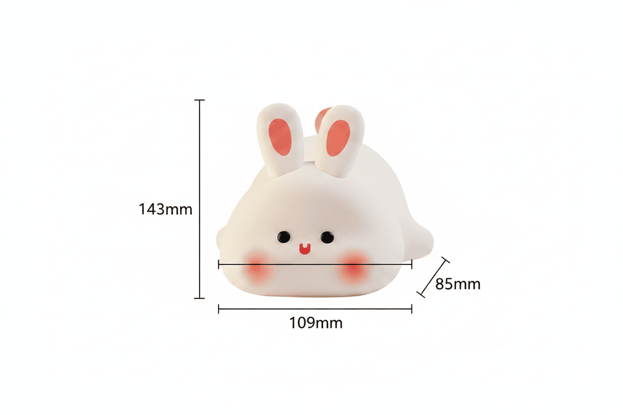 Cute Bunny LED Night Light
