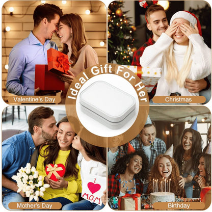 Travel makeup bag shown as gift for Valentine's Day Christmas and birthday